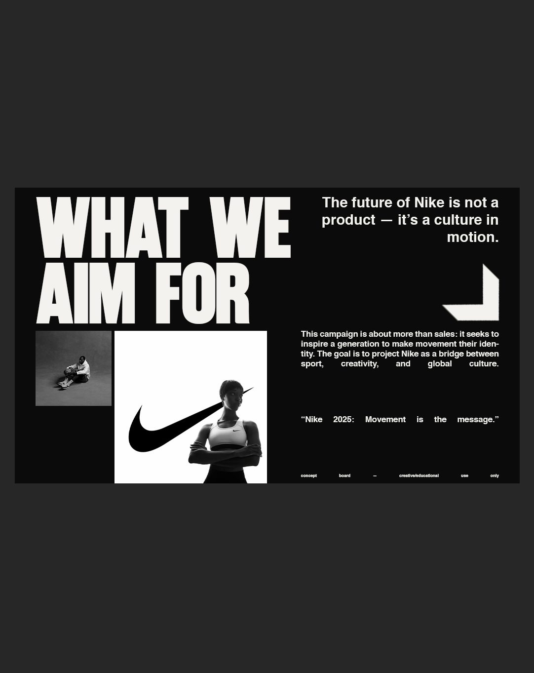 Nike Study — manifiesto