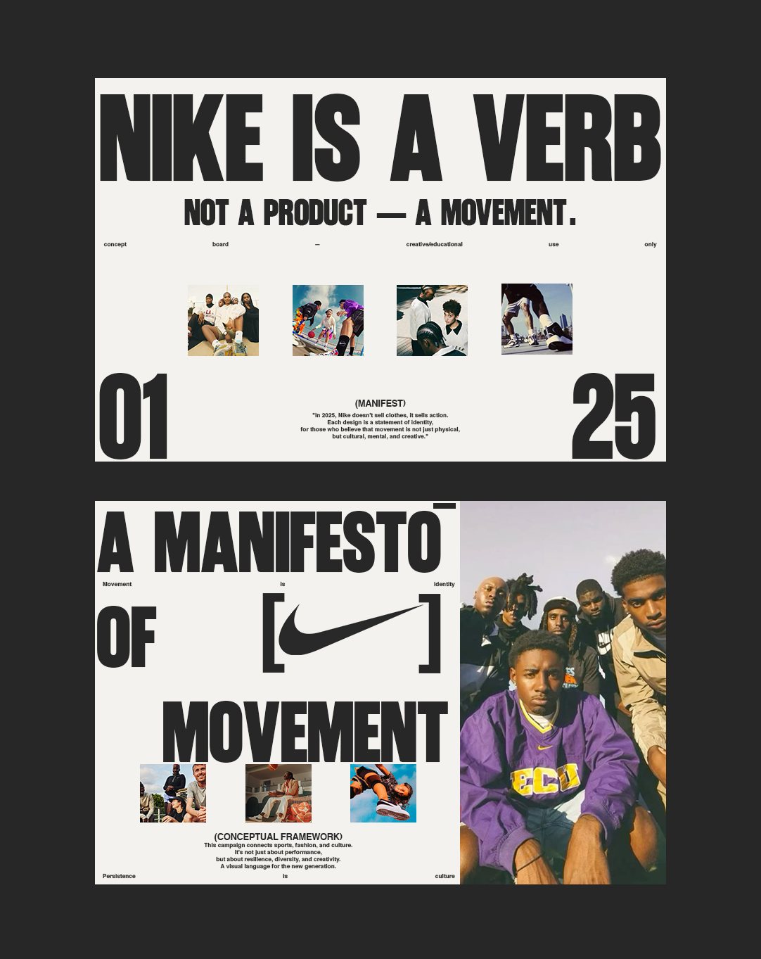 Nike Study — Caso de estudio · Concepto