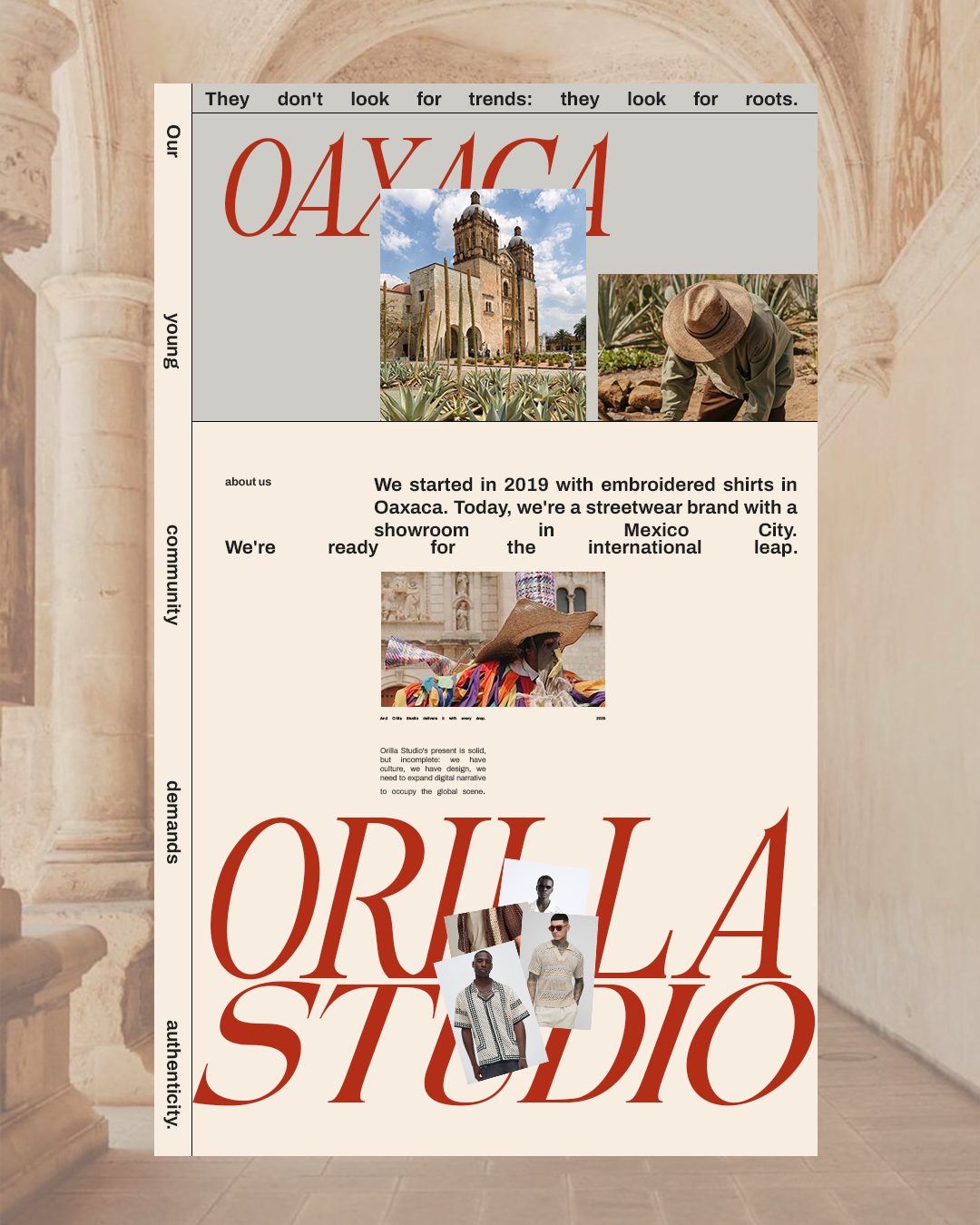 Orilla Studio — raíces